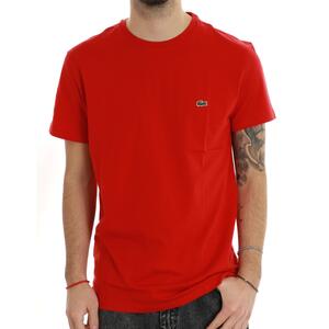 T-SHIRT IN PIMA ROSSO